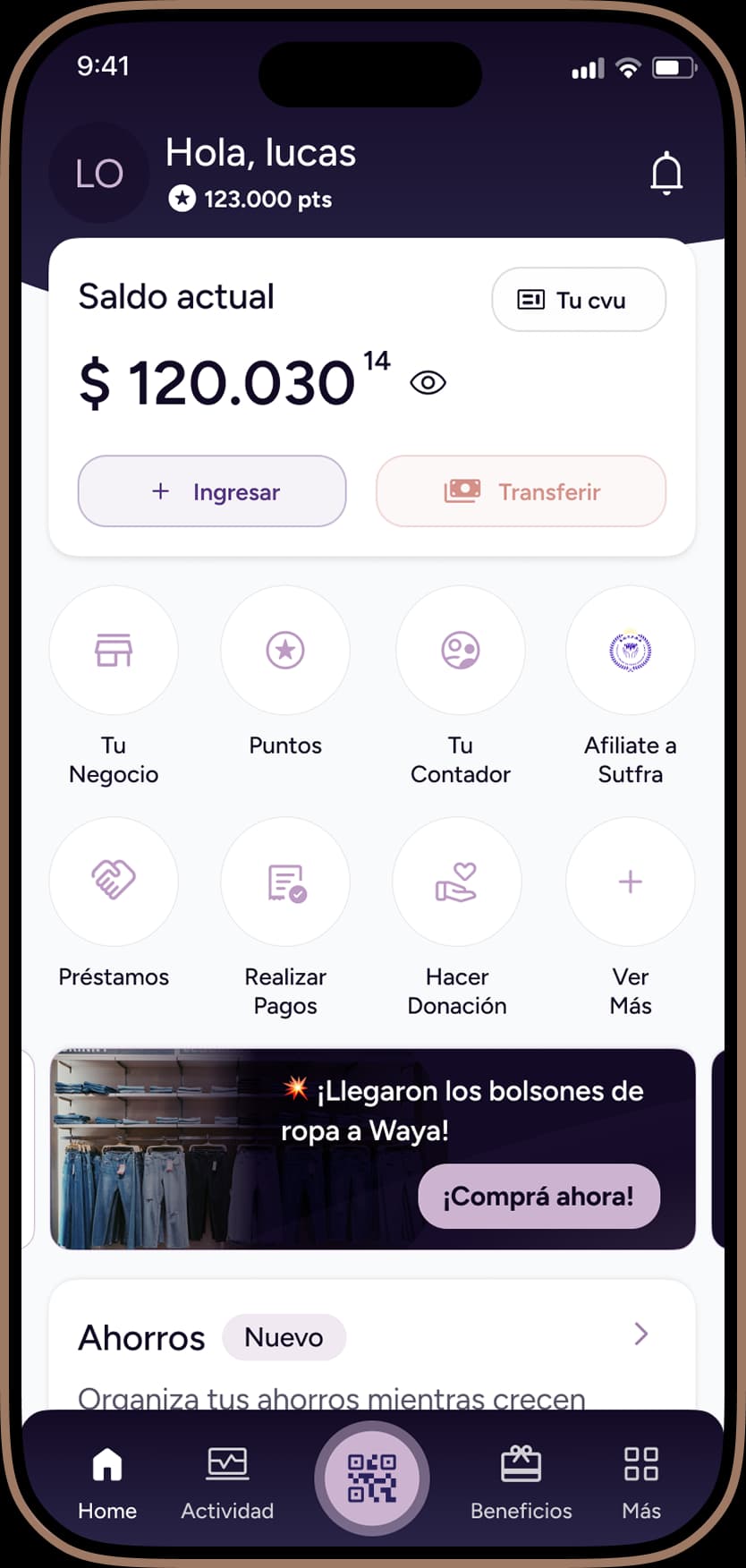 Waya App Mockup